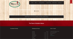 Desktop Screenshot of mexxis.com